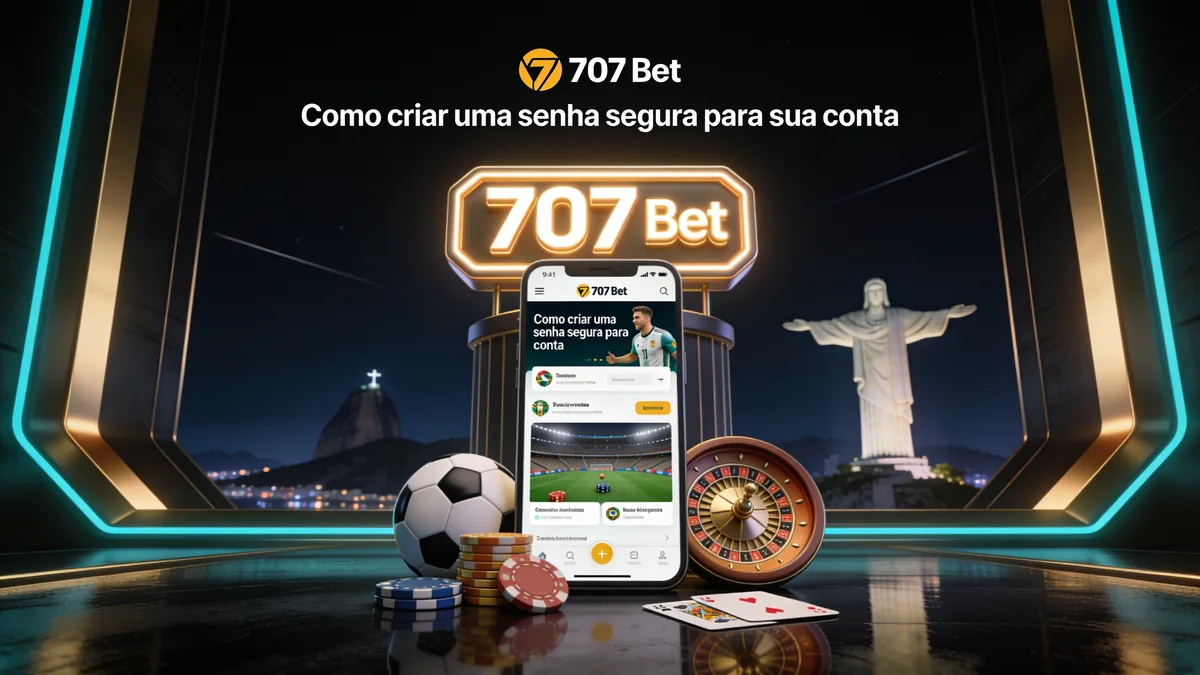 Como criar uma senha segura para sua conta: guia de 707 bet para jogadores no Brasil